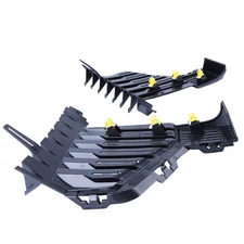 For Chevrolet Silverado 1500 2022-2024 Bumper End Cap Air Duct Left + Right Side