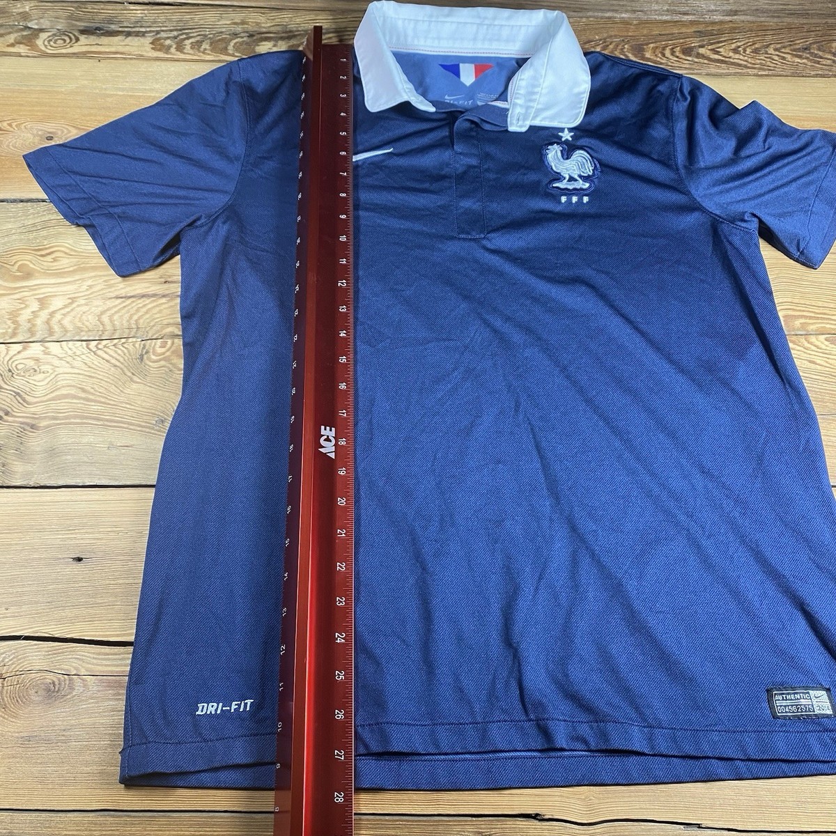2014-2015 World Cup France Nike Authentic Home Kit Shirt Jersey