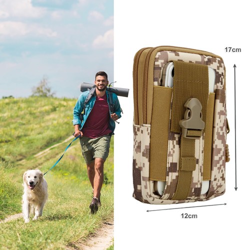 Taktische Handytasche für Huawei ASCEND Y550 Outdoor Molle-EDC-Tasche - Bild 6 von 35