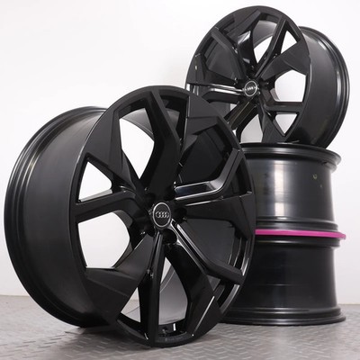 Alufelgen 23 Zoll Audi RSQ8 4M Original Felgen AUDI SPORT schwarz 10,5x23ET18 Q8
