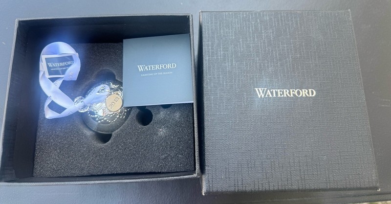 Waterford 2018 Silver Bell Ornament Lighting up The Season 40032351 Collection