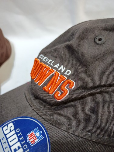 2 CLEVELAND BROWNS Hats American Needle Reebok NFL Two Hat Lot Adjustable Mens - Picture 4 of 12