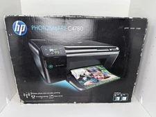 New HP Photosmart C4780 All-in-One Print Inkjet Wireless Photo Printer