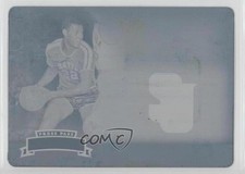 2007-08 Legends Legendary Legacy Printing Plate Cyan 1/1 Elgin Baylor #7 HOF 0aa