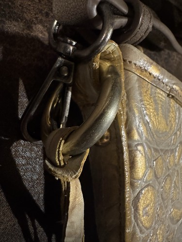 Cartera Bandolera Brahmin Crema, Correa No Original - Imagen 10 de 13