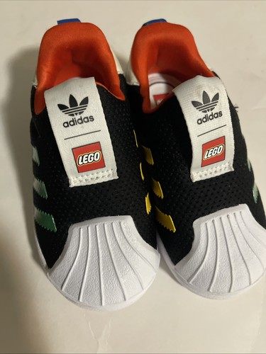 Adidas X Lego Limited Edition Collab Superstar 360 Low Slip On Sneaker - Bild 10 von 12