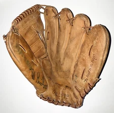 BOBBY GRICH SIGNED VINTAGE RAWLINGS MODEL XPG26 USED BASEBALL GLOVE MITT JSA COA