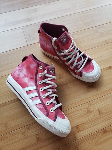 Adidas Originals Nizza Hi RF Bleached Crew Red/Wonder White GX4585 Herren 6 Neu ohne Karton - Bild 2 von 14