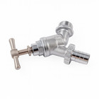 1/2" Hose Union Bibcock - Chrome Finish
