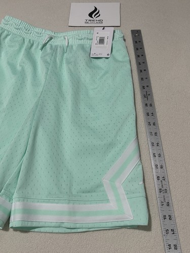 Nike Air Jordan Diamond Jumpman Mesh Shorts Mint Foam Green Size XL 95B136-E6D - Picture 16 of 17