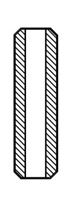 VALVE GUIDES AE VAG92193 2PCS FOR ALFA ROMEO AR 8,AR 6 2.4 TD,2.4 D,2.5 D - Picture 2 of 5