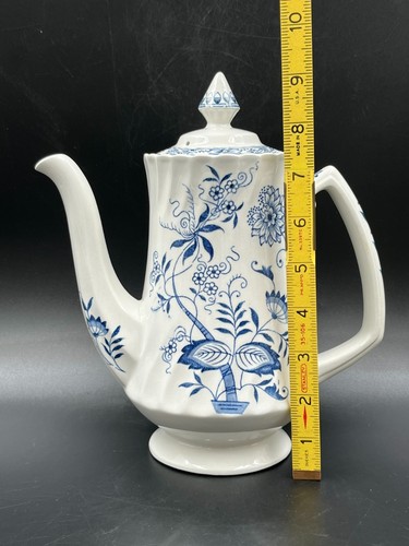 Vtg Blue Fjord/Meakin Nordic Tea Service for 4 England Ironstone - Picture 2 of 16