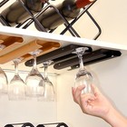  Wine Glass Rack Drinking Glasses Storage Organizer Hanging Shelf