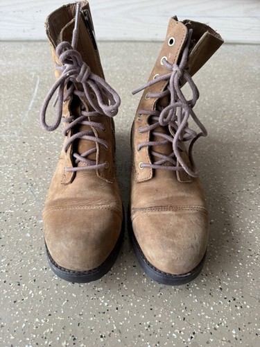 Ugg Australia WOMEN'S Size 8.5 Boot Brown Kilmer Military Fur Lined 1017485 - Picture 3 of 8