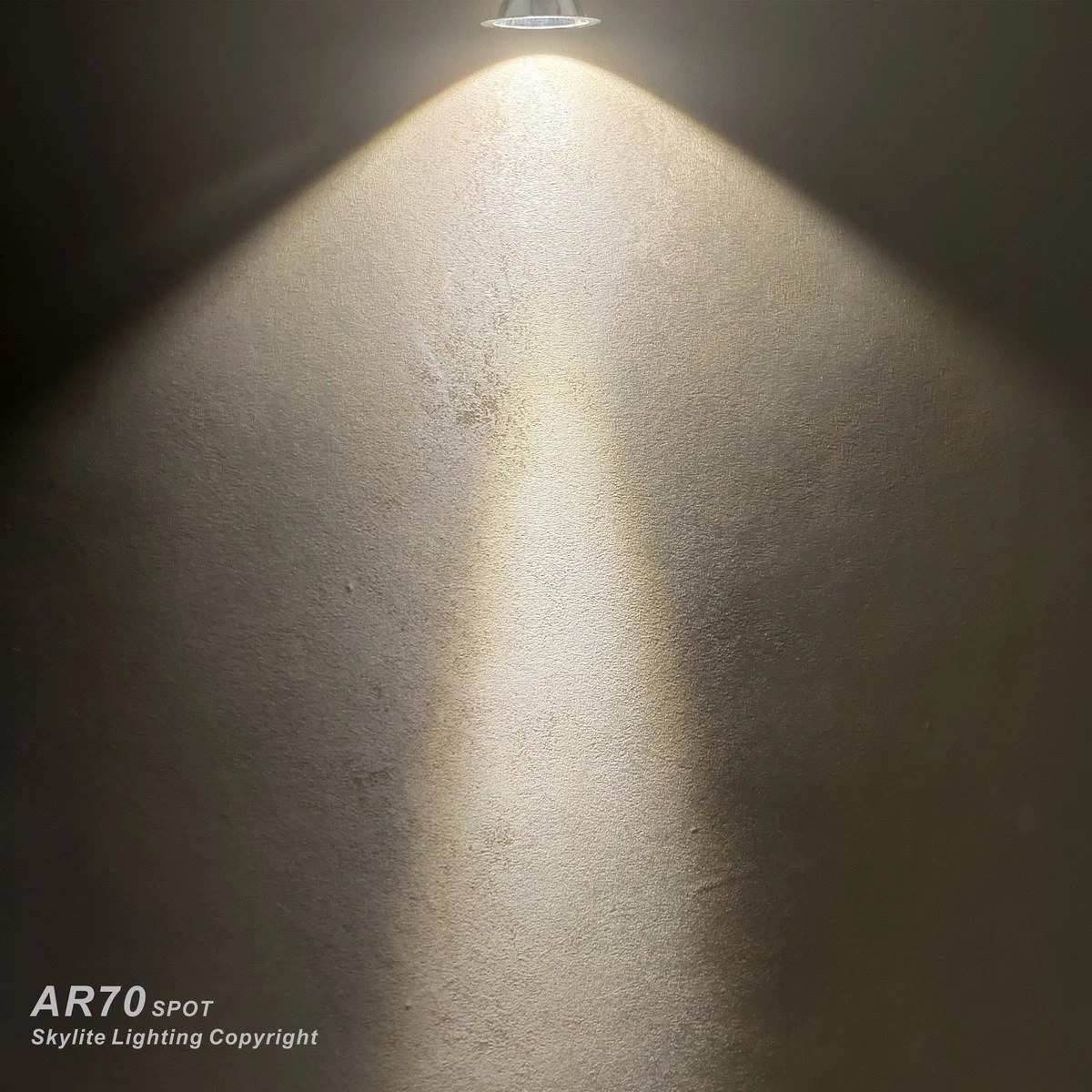 Pack de 10 Bombillas LED Spot AR70 ABA15d Base Lámpara 5W 12V Blanco Cálido