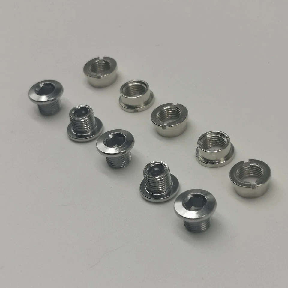 Kettenblattschrauben kurz Set für 1-fach Kurbeln Kettenblatt Fixie Singlespeed - Bild 3 von 3