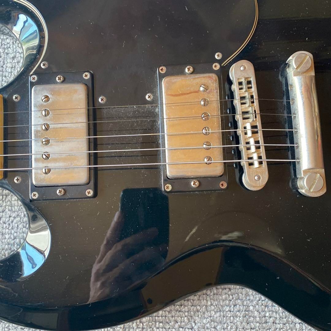 Burny RSG-50-63 SG Model Electric Guitar 2006 Black From