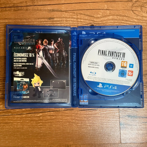 Final Fantasy 7 Remake Playstation 4 PAL Complete in Box - Picture 2 of 3