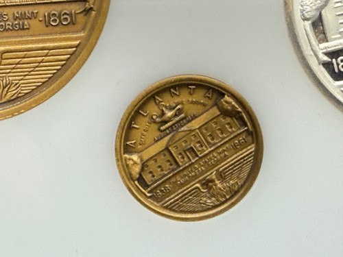 Convención AANA 1977 86 aniversario Atlanta 23-28 de agosto ~ medallas de plata y bronce - Imagen 8 de 8