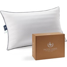 Bed Pillow, Luxury Hotel Collection White Goose Down Pillow for Sleeping, 700...