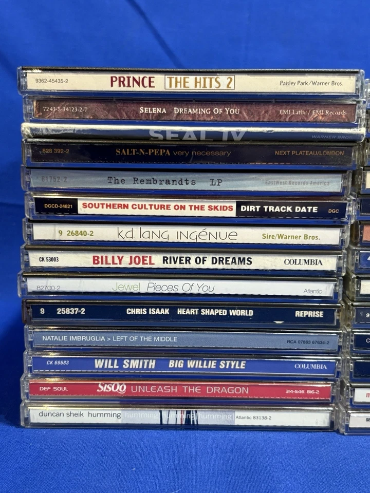 Лот компакт-дисков из 27 компакт-дисков 90-е поп-музыка 90-е альтернативный рок хип-хоп Prince Sade Jewel - Изображение 3 из 4