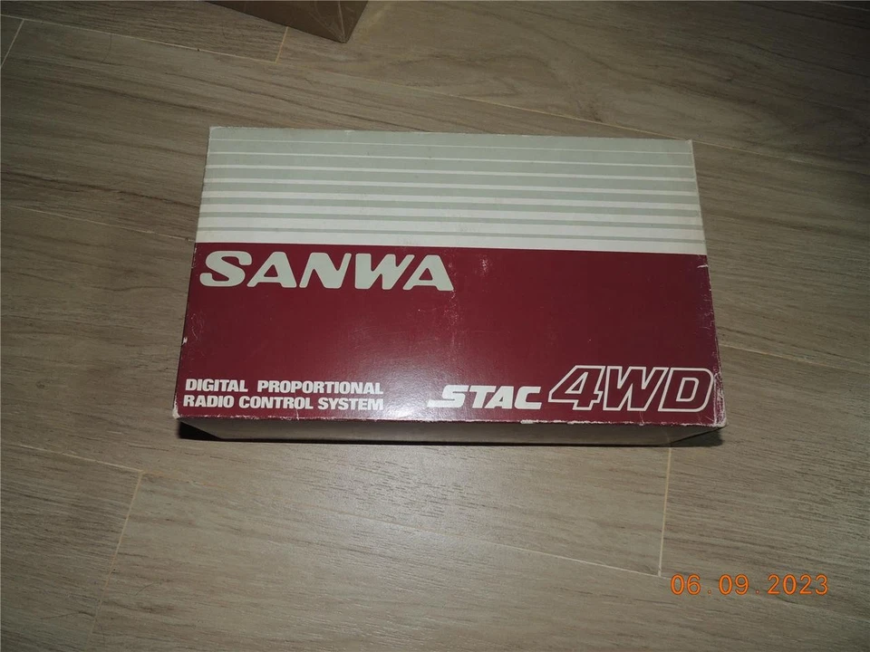 SANWA STAC R/C 4WD 4CH CONTROL SET AM 40.695MHz for tamiya Hi-LUX blazing blaze - Image 2 of 4