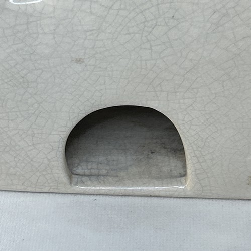 Antiguo castillo estilo Staffordshire tres torretas quemador de pastilla 6" x 6,5" - Imagen 14 de 20