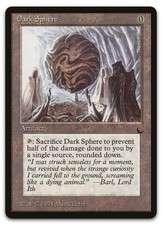 Dark Sphere (NM) The Dark DRK Magic MTG