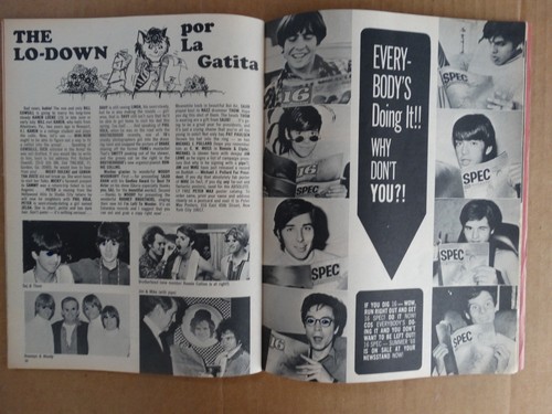 16 Magazine – August 1968 – Monkees/Cowsills/Jim Morrison - Picture 21 of 24