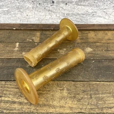 Vintage Diamond Back BMX Bike Grips Clear X-Ray 90s Old School Set Blown Out