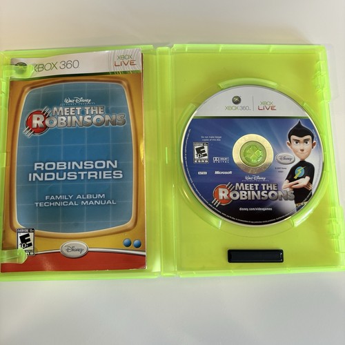 Video Game: Meet the Robinsons Microsoft Xbox 360 2007 Complete Case Manual - Picture 3 of 7