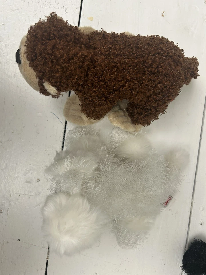 Webkinz Plush Collection Panda Poodle Sheep Cheeky Monkey AmericanCocker Lot of6 - Image 2 of 4