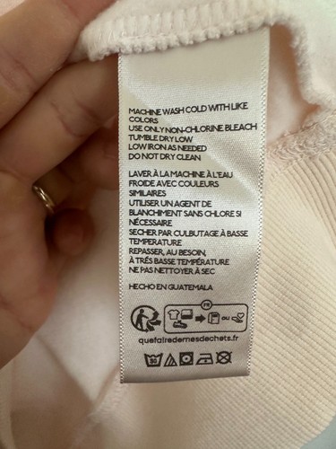 Anthropologie The Zodiac Sweatshirt Catherine O' Sullivan Gemini Pink Women's M - Picture 6 of 8