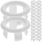  50 Pcs Bathroom Drain Cover Wash Hand Basin Accessories Sink Hole Covers