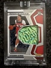 2024-25 Panini Instant Kyshawn George Rookie Kicks #/10 Wizards RC Shoe