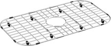 Kitchen Sink Grid Bottom Sink Grid Stainless Steel Sink Grate with Center Drain