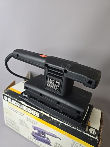 Nueva lijadora de acabado de hojas Open Box Black+Decker 1/3 7448 028873074485 sin manual - Imagen 7 de 11