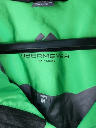 Obermeyer Men's Foundation Jacket Green  MED  MSRP $319 image 3