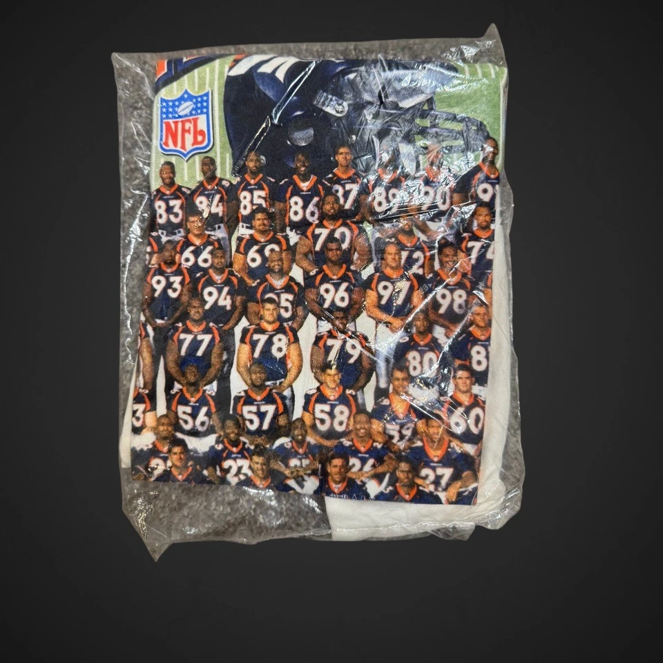 Camiseta De Colección Años 90 Starter Super Bowl XXXII Denver Broncos 1998 Para Hombres Talla XXL *NUEVA* Foto 2 de 2