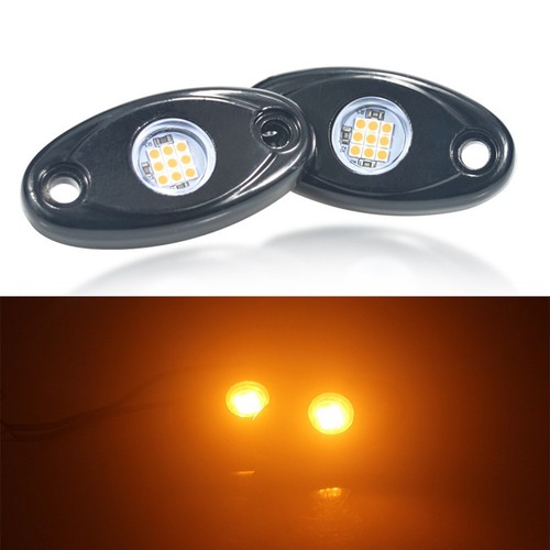 LED Chassis Lights Boat Illumination 12V-24V Voltage Black Aluminum Housing - Picture 10 of 17