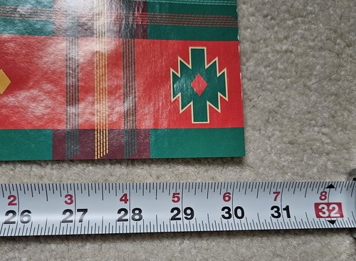 Vtg Native American Wrapping Paper Christmas St. Labre Indian School Lot of 2 - Picture 9 of 10