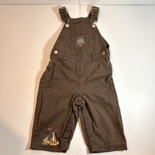 Disney Baby Winnie The Pooh Tigger Brown Bib Overalls Infant 6-9 Month