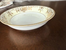 Noritake Christmas Ball 175 Fruit Dessert Bowl Green Mark #16034 Japan