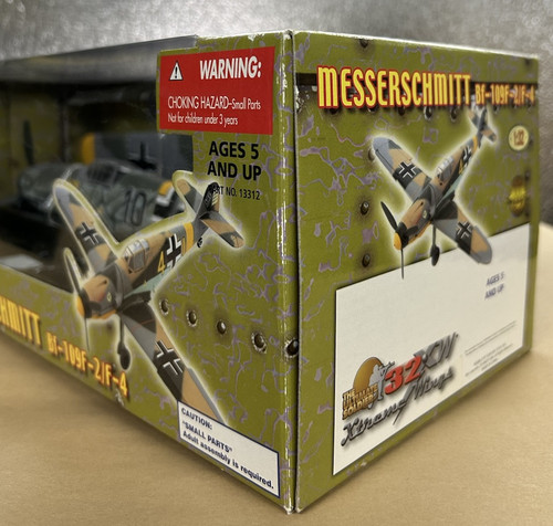 Edizione limitata 21st Century Toys 1:32 tedesco Messerschmitt Bf-109F-2/F-4 #10 S1 - Foto 4 di 17
