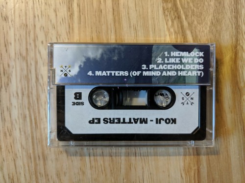 Koji - Matters EP *CASSETTE* black /100 - Picture 2 of 3