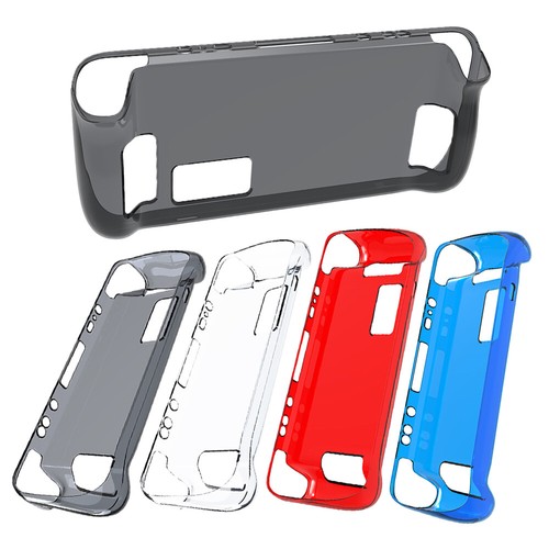 For Steam Deck TPU Game Console Protective Case Clear Cover Soft Slim Shockproof - Picture 2 of 14