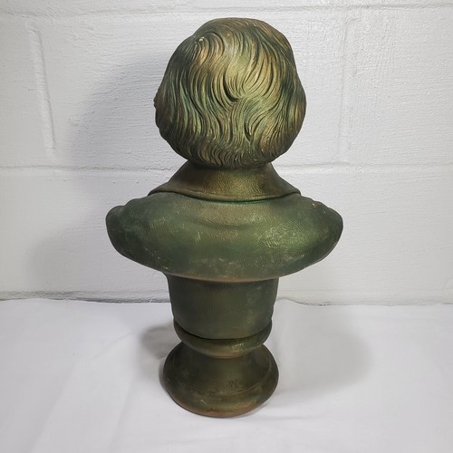 Vintage 1968 Belwin Inc. Frédéric Chopin Bust Plaster Rare Composer - Picture 3 of 7