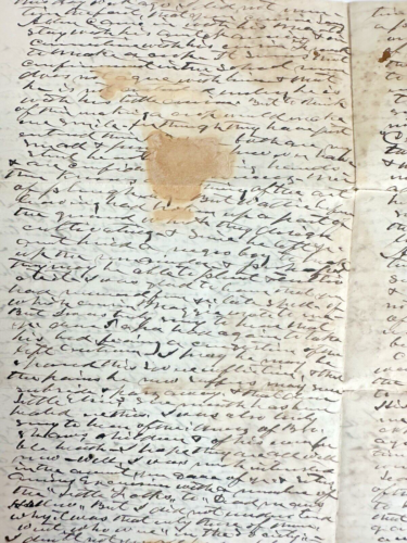 1800er Brief 1883 handgeschriebene Briefe Foto Bild Waco TX Texas - Bild 5 von 10
