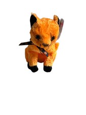 Scared-E the Halloween Orange Cat Beanie Babies Retired DOB Oct 26 2001 6"
