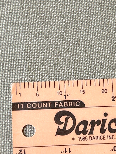 NEW Cashel Linen Fabric 28-Count 18"x22.5" Natural Color Cross Stitch Needlework - Picture 3 of 3